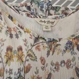 Lucky Brand Floral Blouse